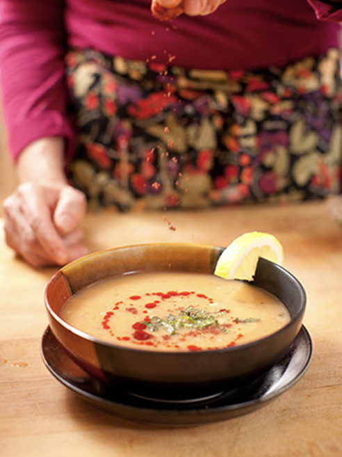 Turkish Red Lentil Soup (Mercimek Corbasi) (vegan)