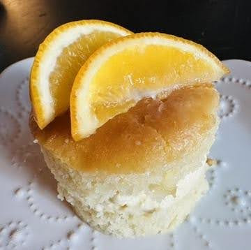 Babàs al Limoncello Pansa with Meyer Lemons