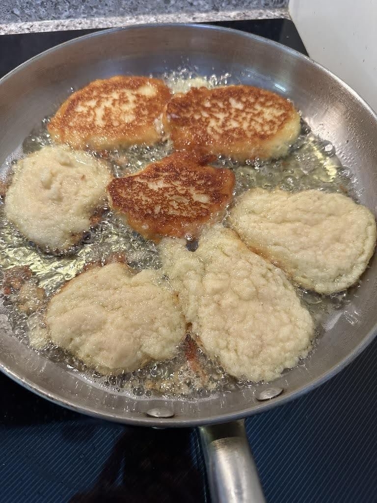 My Mom’s Potato Latkes