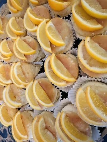 Babàs al Limoncello Pansa with Meyer Lemons