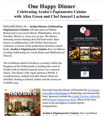 Celebrate Aruba’s Papiamento Cuisine at Winkel
